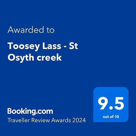 Toosey Lass - St Osyth Creek Saint Osyth 외부 사진